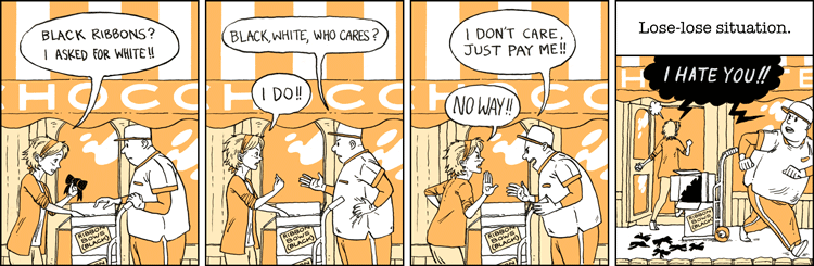 Negotiation Part 1 comic strip